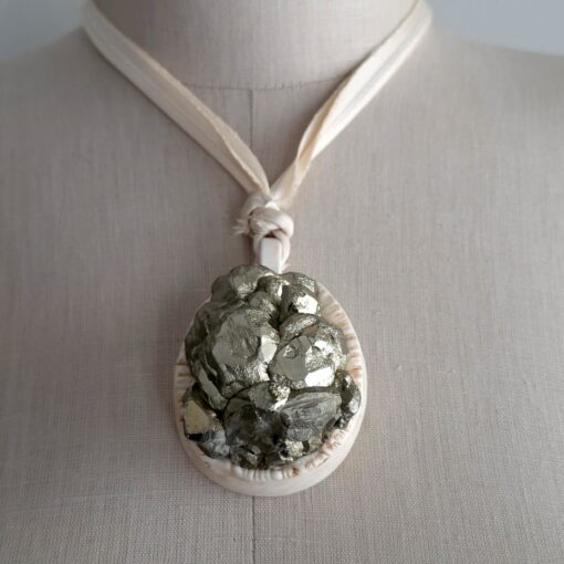 Pyrite Stone Necklace