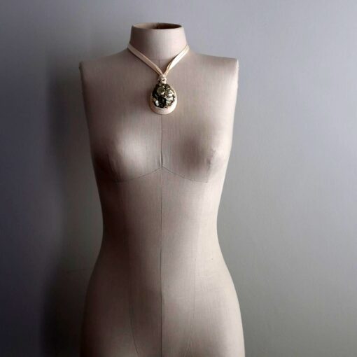 Pyrite Stone Necklace - Image 3