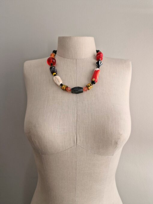 Multicolour African Necklace - Image 4