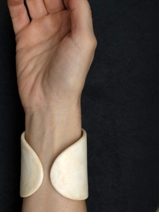 Vegan Ivory Cuff Size S - M - Image 2