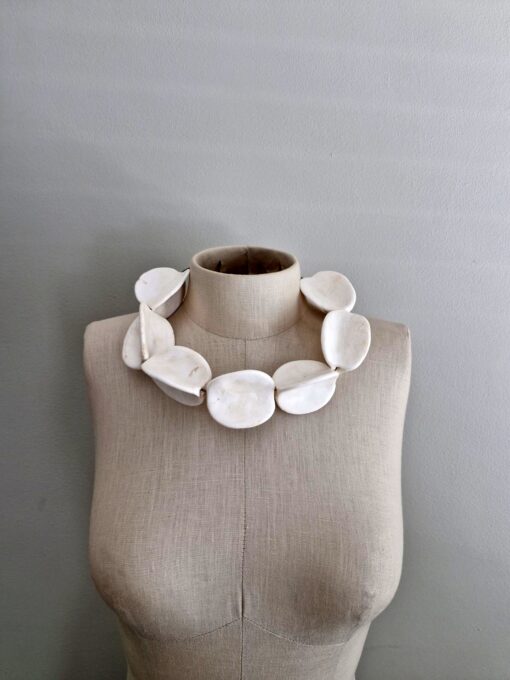 Vegan Ivory Pod Necklace - Image 5