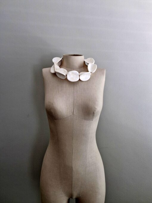 Vegan Ivory Pod Necklace - Image 3