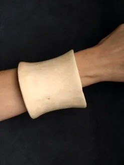 Alternative view of Vegan Ivory Bangle - Size L