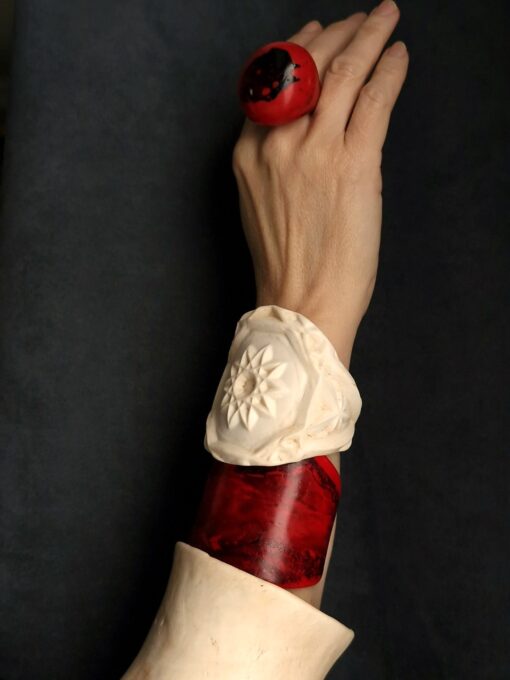 Vegan Ivory Bangle - Size L - Image 4