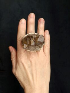 Alternative view of Orange River Crystal Ring - Size 8