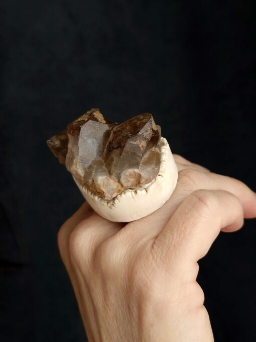Orange River Crystal Ring - Size 8