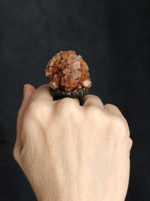 Aragonite Ring - Size 7.5 - Image 4