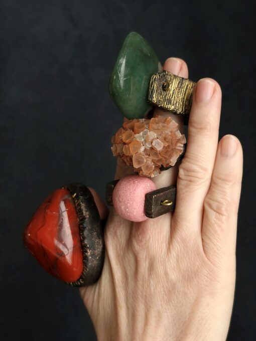 Aragonite Ring - Size 7.5 - Image 7