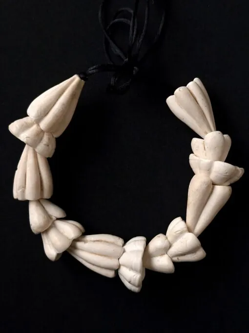 Vegan Ivory Necklace (Adjustable Length)