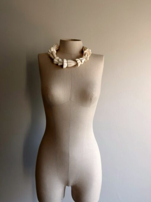 Vegan Ivory Necklace (Adjustable Length) - Image 2