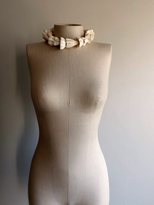 Vegan Ivory Necklace (Adjustable Length) - Image 6