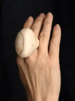 Vegan Ivory Ring - Size 7