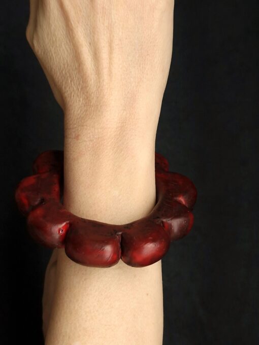 Red & Black Bangle - Size XS - S - Image 4