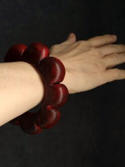 Red & Black Bangle - Size XS - S