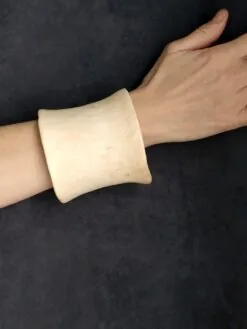 Vegan Ivory Bangle - Size L
