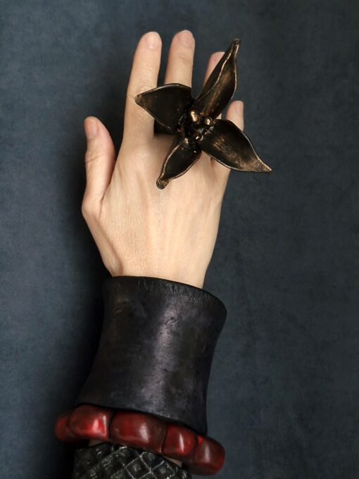 Black Bangle - Size L - Image 5