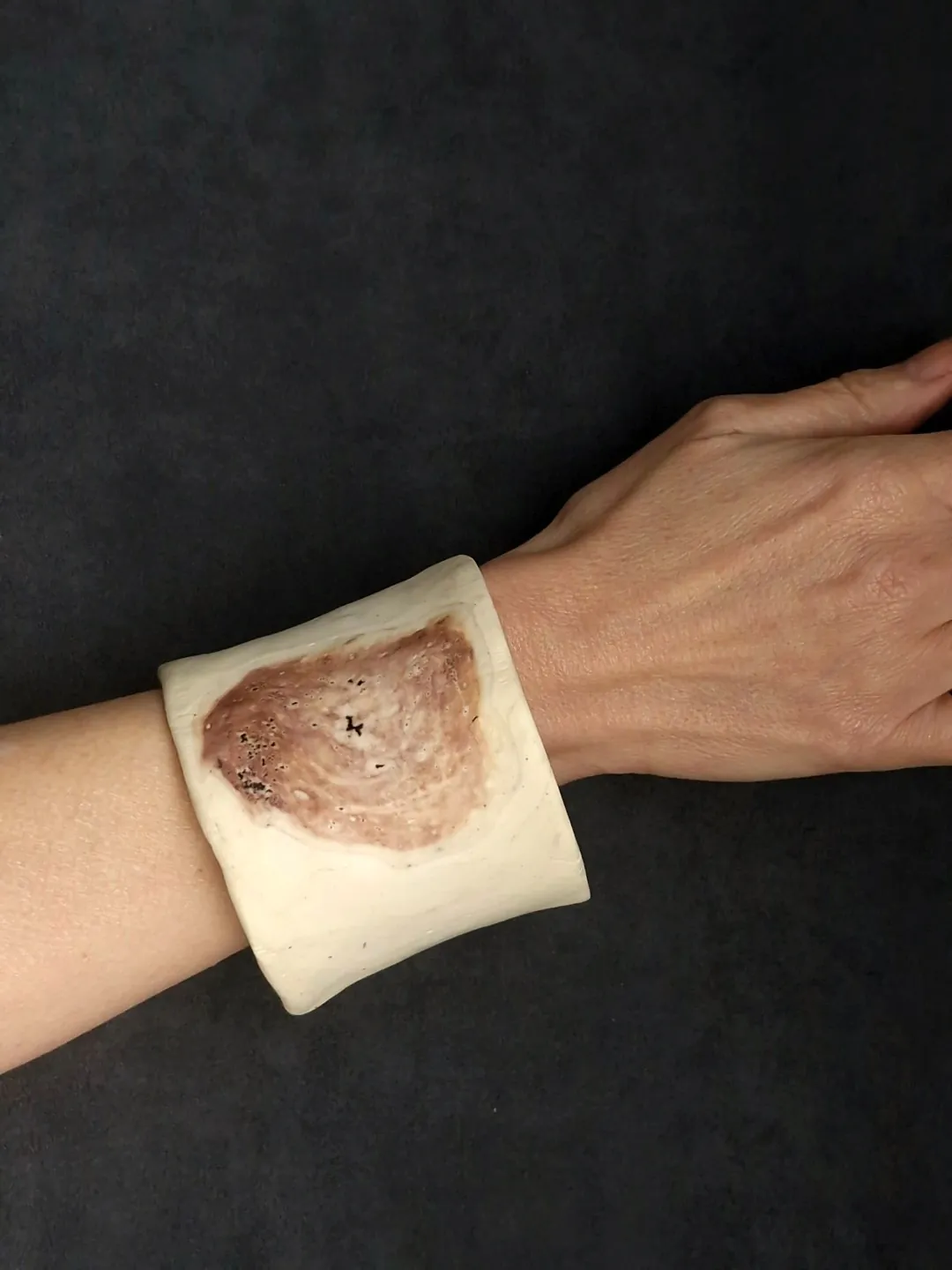Vegan Ivory Bangle - Size L