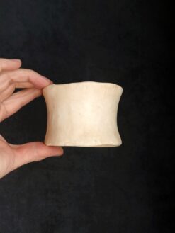 Alternative view of Black, Red & Vegan Ivory Bangle Set (Set of 5) - Size M - L