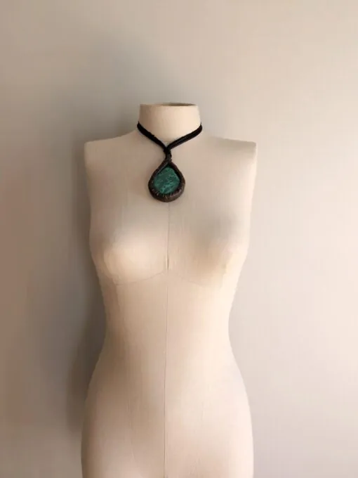 Mala Colla Stone Necklace (Adjustable Length) - Image 2