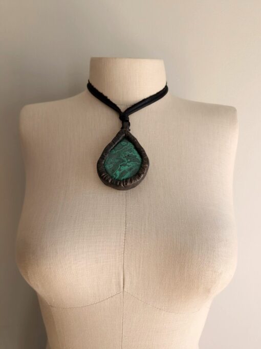 Mala Colla Stone Necklace (Adjustable Length) - Image 3
