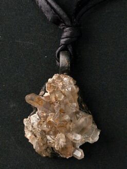 Orange River Crystal Necklace (Adjustable Length)
