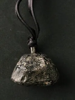 Black Obsidian Necklace (Adjustable Length)