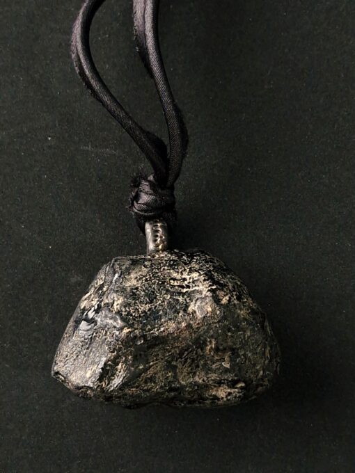 Black Obsidian Necklace (Adjustable Length)