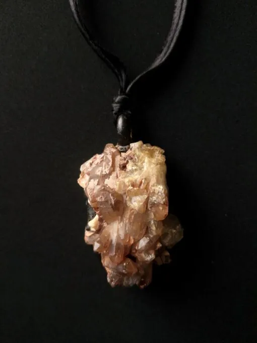 Orange River Crystal Necklace (Adjustable Length)