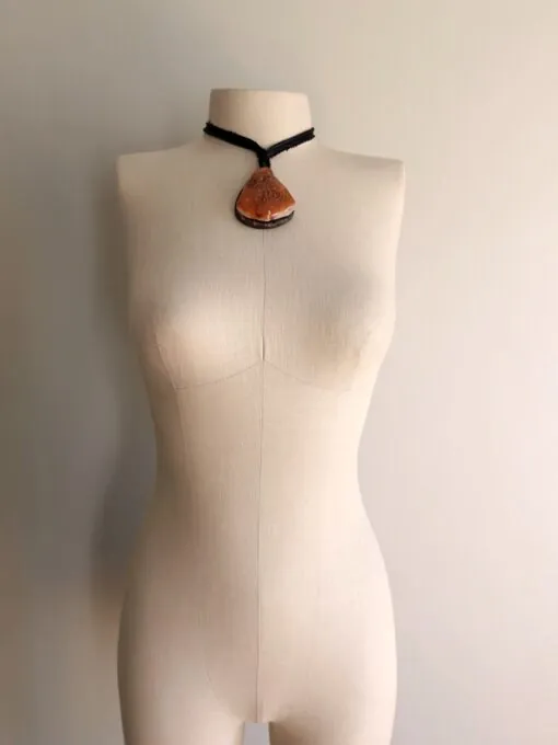 Carnelian Stone Necklace (Adjustable Length) - Image 2