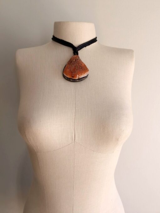 Carnelian Stone Necklace (Adjustable Length) - Image 4