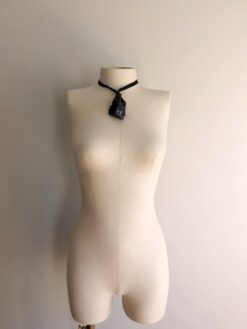 Alternative view of Black Obsidian Necklace (Adjustable Length)