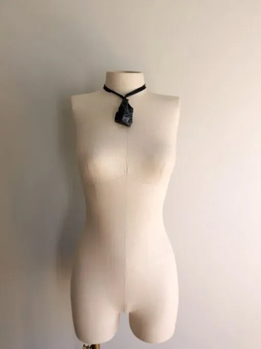 Black Obsidian Necklace (Adjustable Length) - Image 2