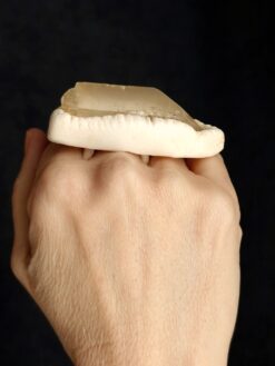 Alternative view of Rock Crystal Ring Size 6.5