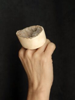 Alternative view of Quartz Geode Stone Ring - Size 10