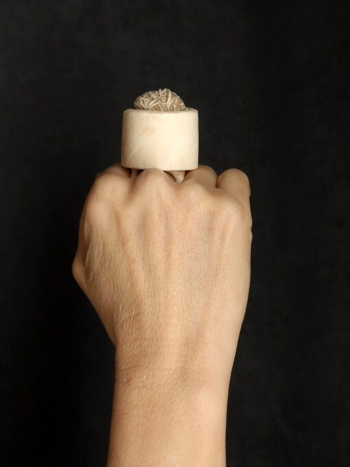 Desert Rose Ring - Size 8.5 - Image 3