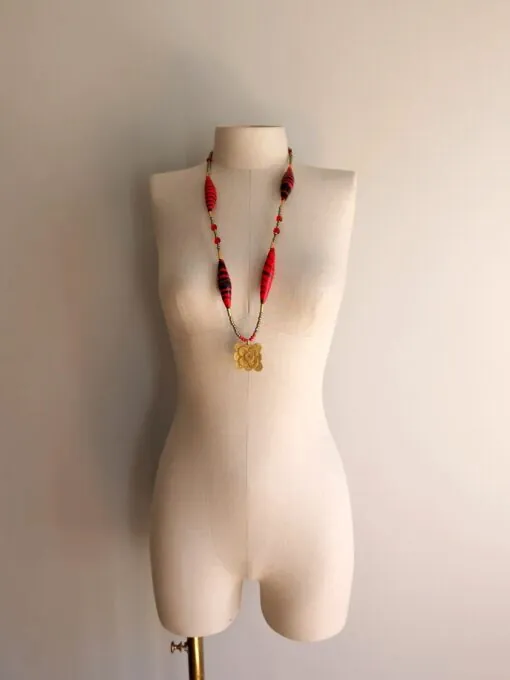 Red & Black Necklace - Image 2