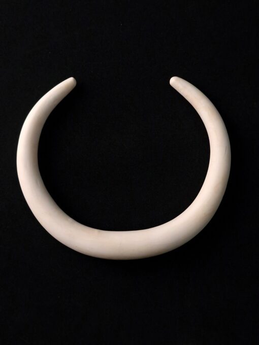 Vegan Ivory Collar Necklace - Size Small