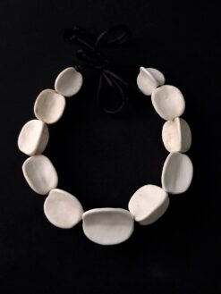 Vegan Ivory Pod Necklace (Adjustable Length)