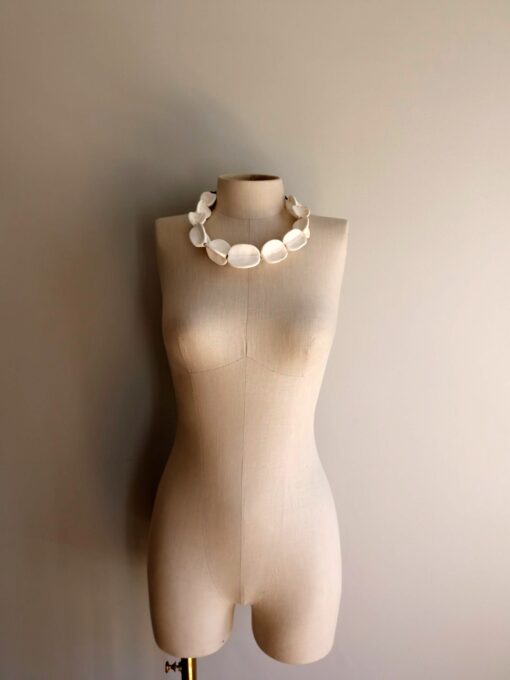 Vegan Ivory Pod Necklace (Adjustable Length) - Image 4