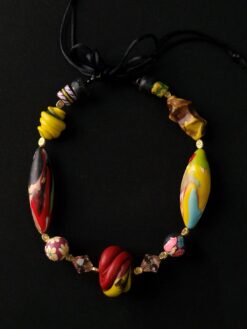 Multi-color Necklace (Adjustable Length)