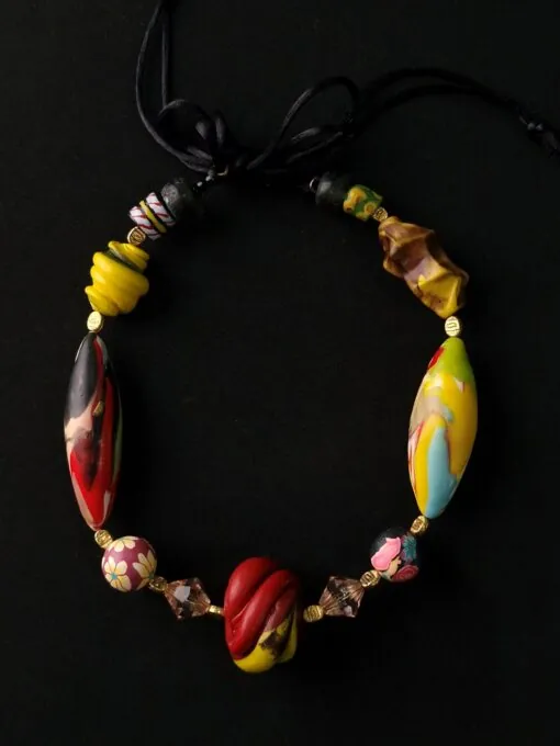 Multi-color Necklace (Adjustable Length)