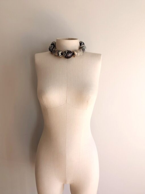 Black & White Necklace (Adjustable Length) - Image 7