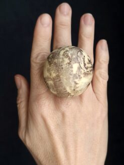 Alternative view of Vegan Ivory Ring - Size 8