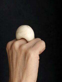 Alternative view of Vegan Ivory Ring - Size 7