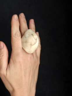 Vegan Ivory Ring - Size 6.5