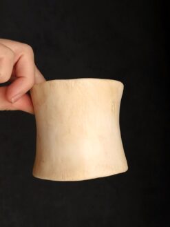 Alternative view of Vegan Ivory Bangle - Size M - L