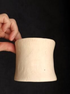 Alternative view of Vegan Ivory, Red & Black Bangle Set (Set of 5) - Size L - XL