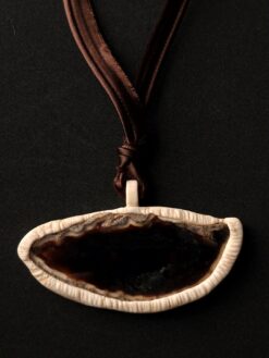 Natural Agate Necklace (Adjustable Length)