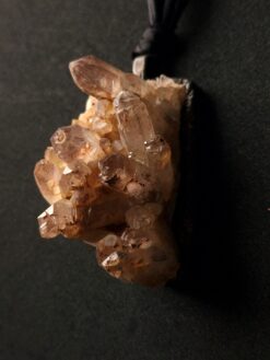 Orange River Crystal Necklace (Adjustable Length)