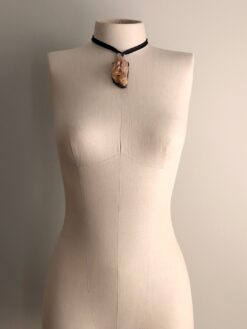 Alternative view of Orange River Crystal Necklace (Adjustable Length)